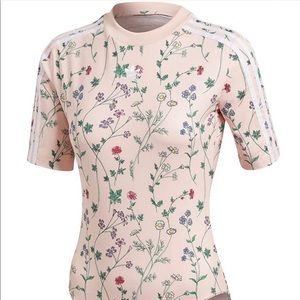 Adidas floral Bodysuit